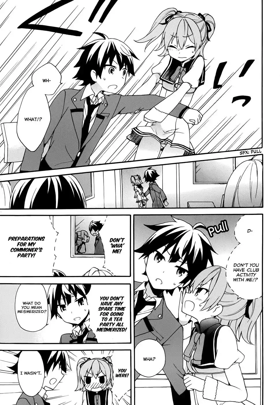 Ore ga Ojou-sama Gakkou ni -Shomin Sample- Toshite Rachirareta Ken Chapter 8 9